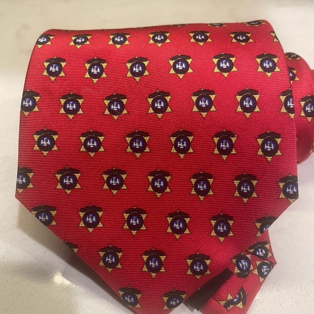 Nola Couture Custom Silk Tie for Law Enforcement